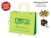 BUSTE IN CARTA BICOLOR VERDE 